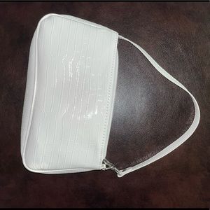 Baguette bag white